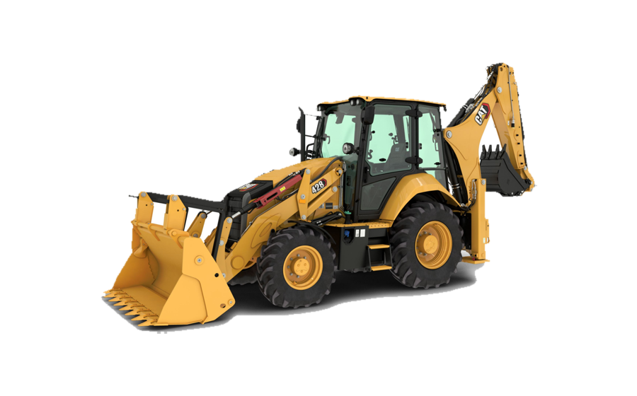 CAT 428 bez pozadi
